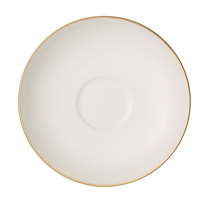 Villeroy & Boch Anmut Gold -espressolautanen Valkoinen