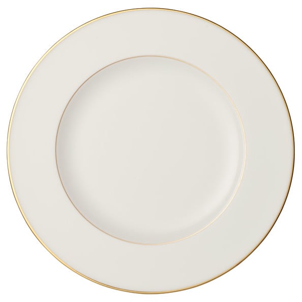 Villeroy & Boch Anmut Gold -lautanen, 27 cm Valkoinen