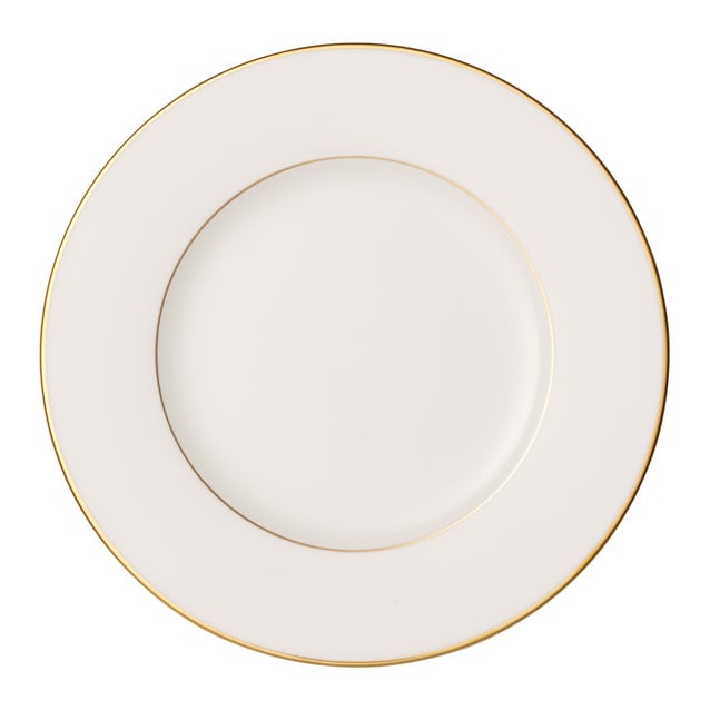 Villeroy & Boch Anmut Gold -salaattilautanen Valkoinen