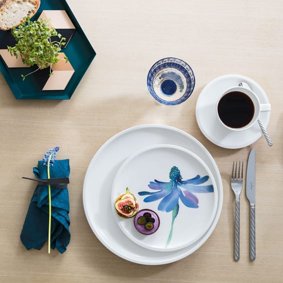 Artesano Flower Art lautanen Ø 22 cm, Valkoinen Villeroy & Boch
