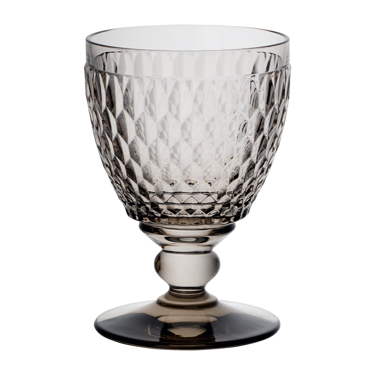 Villeroy & Boch Boston jalallinen vesilasi 35 cl | Skandinaavinen Sisustus | Vesikannut & Karahvit | Harmaa