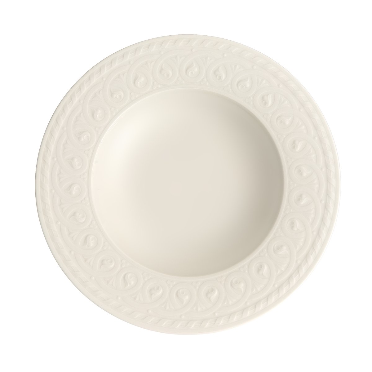 Villeroy & Boch Cellini syvä lautanen 24 cm | Skandinaavinen Sisustus | Syvät lautaset | Valkoinen