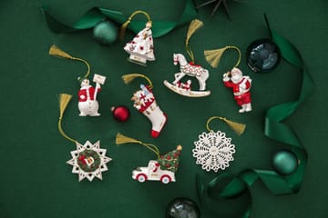 Christmas Classics joulukoriste lumiukko - Valkoinen - Villeroy & Boch