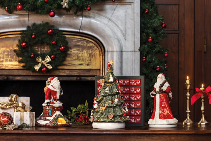 Christmas Toys Memory -adventtikalenteri joulukuusella, Vihreä-punainen Villeroy & Boch