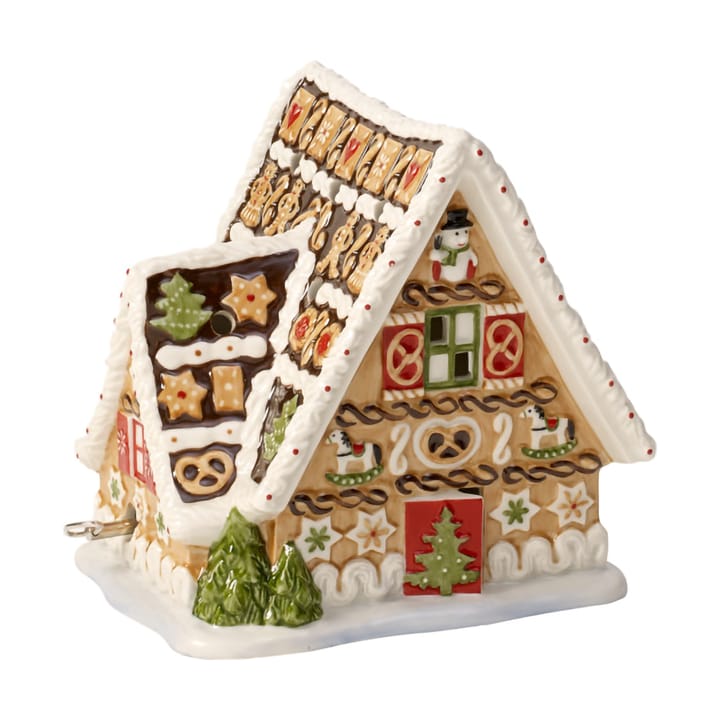 Christmas Toys piparkakkutalo musiikkirasialla - Beige - Villeroy & Boch