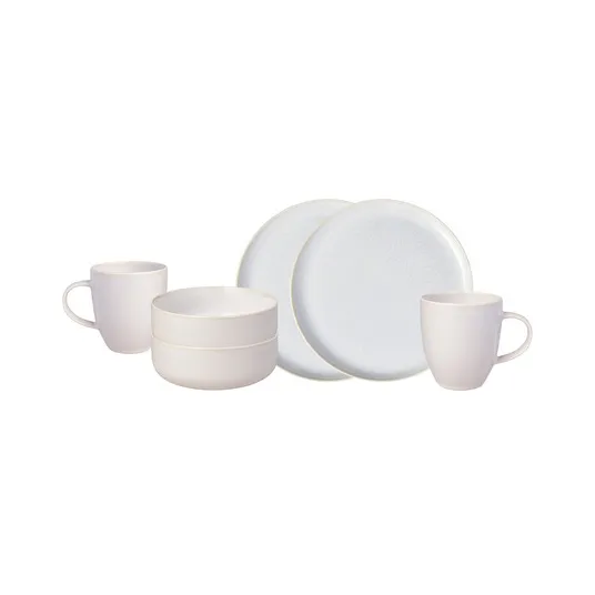 Crafted cotton astiasto 6 kpl, White Villeroy & Boch