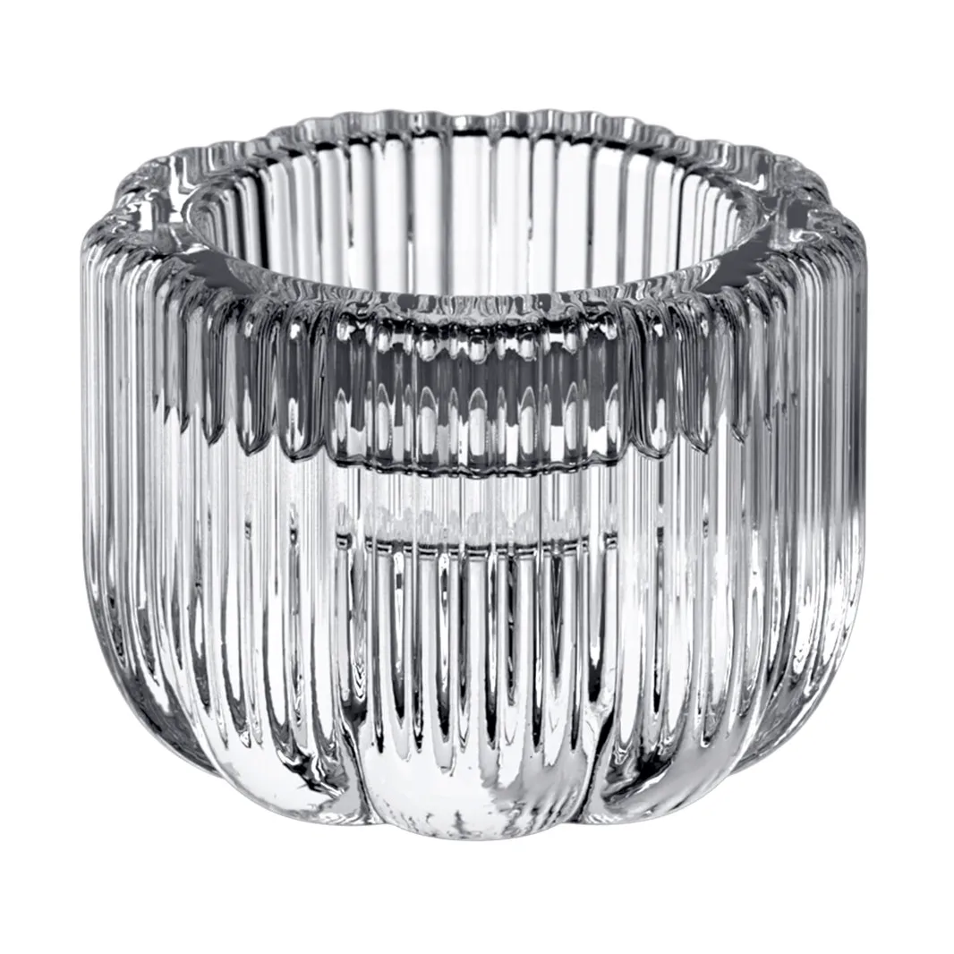 Fleur 2-in-1 kynttilälyhty, Läpinäkyvä, Ø6,3 cm Villeroy & Boch