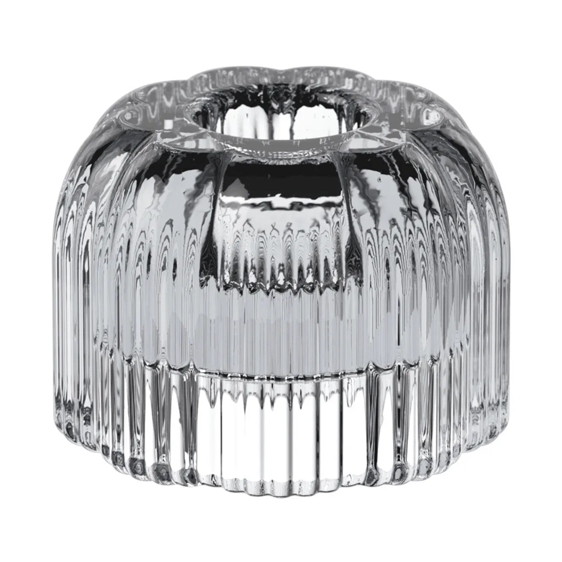 Fleur 2-in-1 kynttilälyhty, Läpinäkyvä, Ø6,3 cm Villeroy & Boch