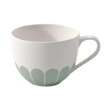 Fleur kahvikuppi 16 cl - White-green - Villeroy & Boch