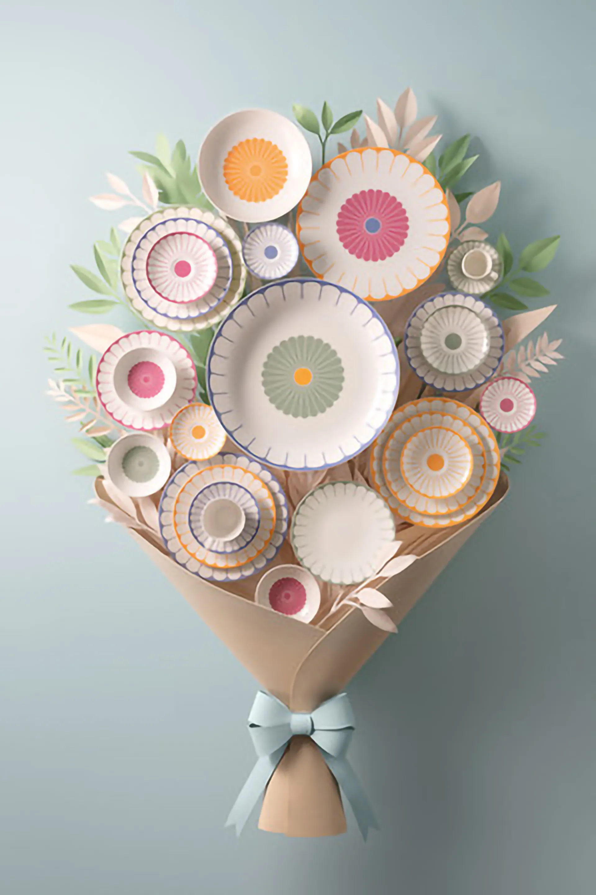 Fleur kahvikuppi 16 cl, White-green Villeroy & Boch