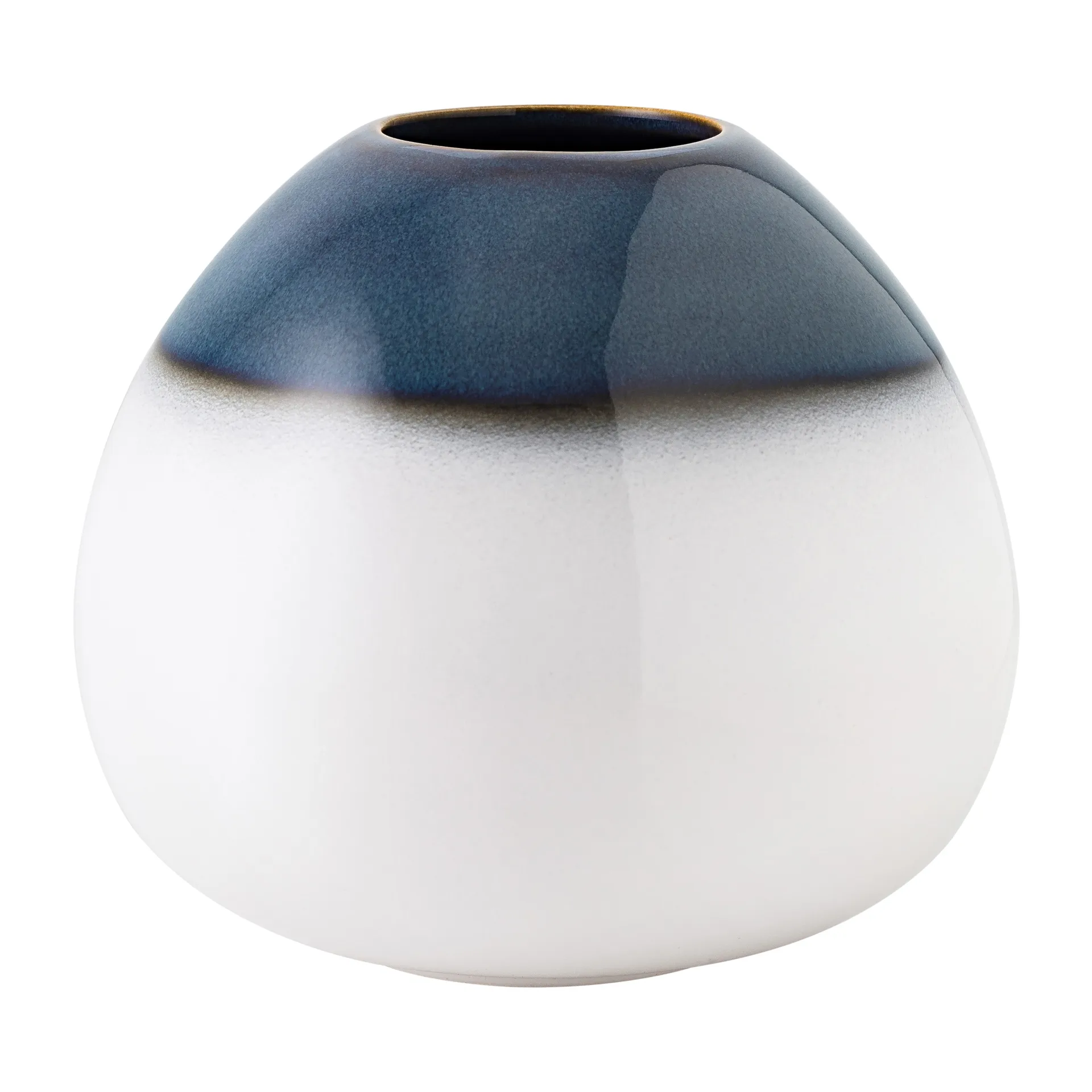 Lave Home egg-shaped maljakko 13 cm, Sininen-valkoinen Villeroy & Boch