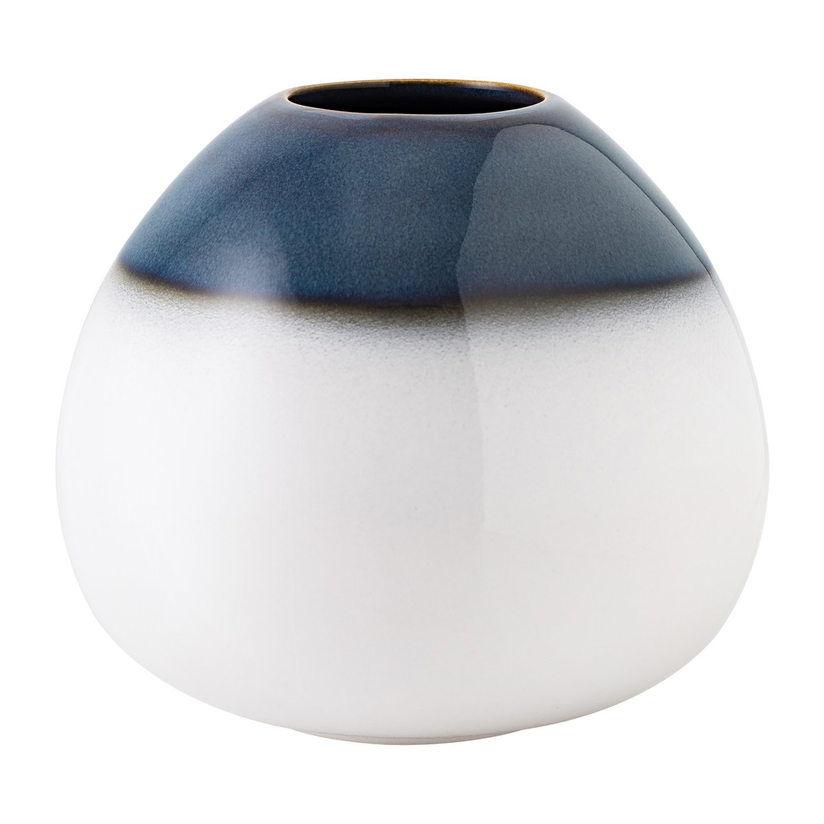 Villeroy & Boch Lave Home egg-shaped maljakko 13 cm Sininen-valkoinen