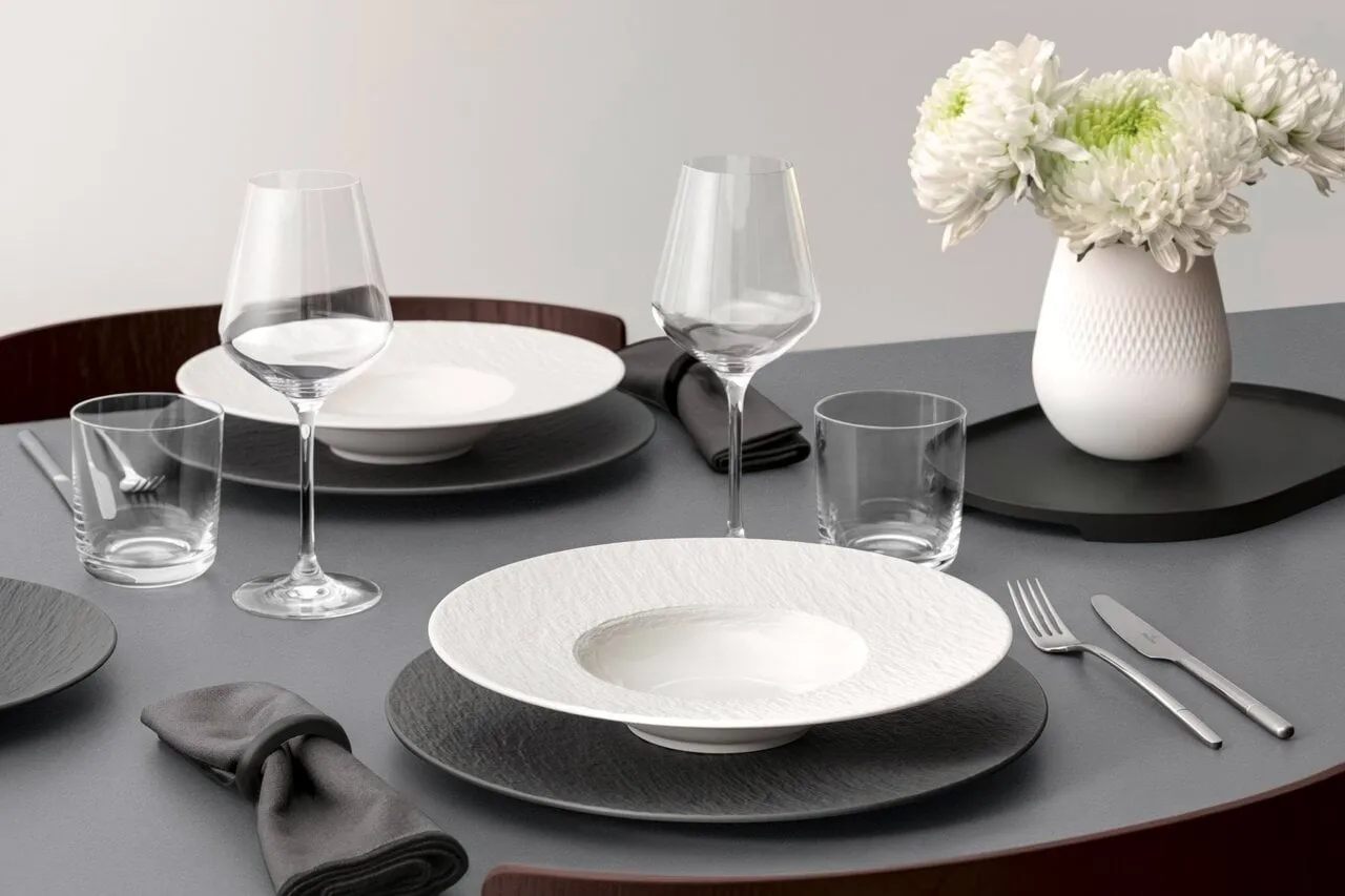 Manufacture Ice pastalautanen, Valkoinen, Ø28 cm Villeroy & Boch