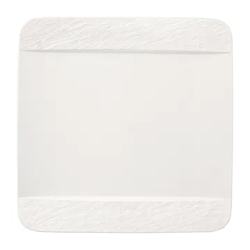Manufacture Rock lautanen 28x28 cm - Blanc - Villeroy & Boch