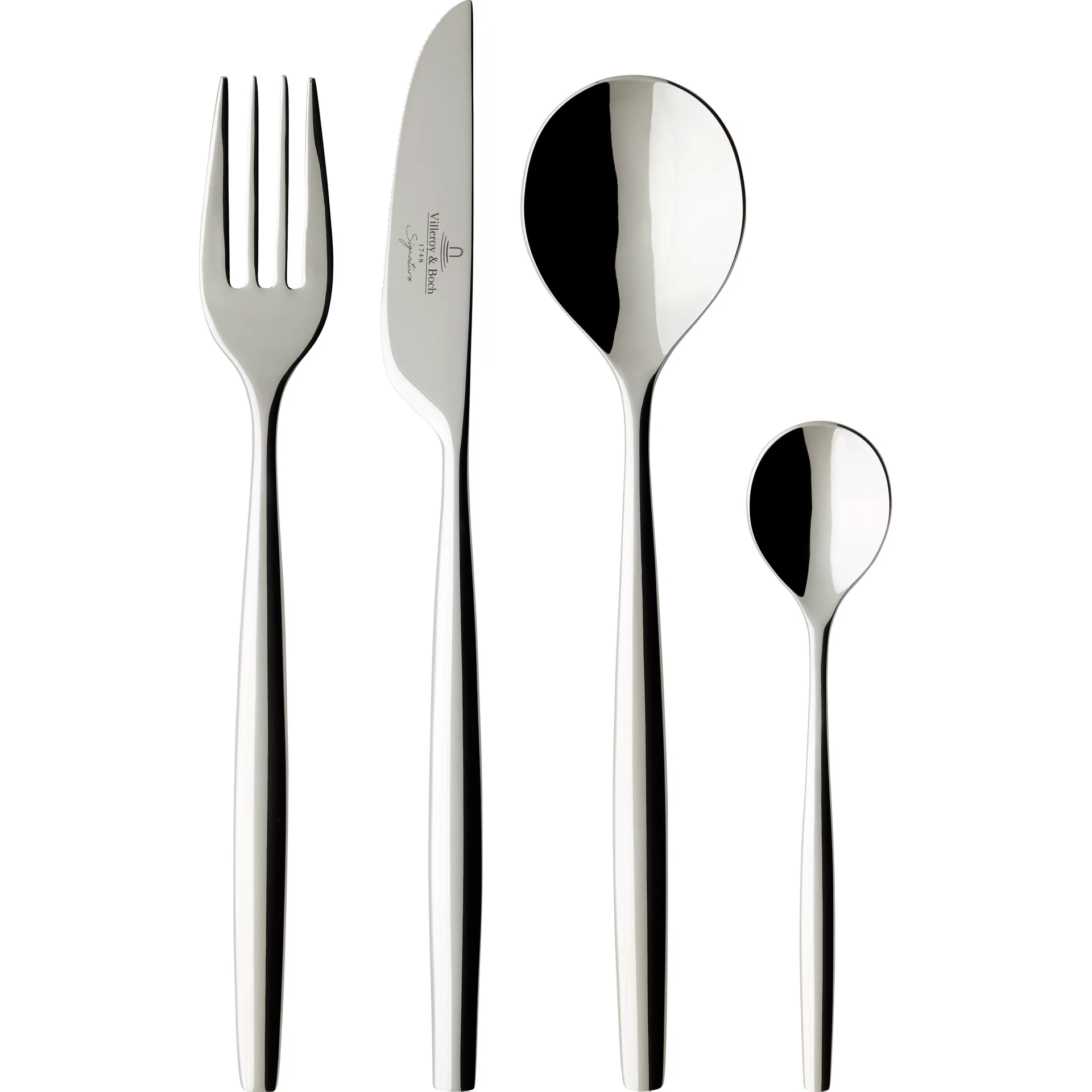 Metro Chic aterinsetti 24 osaa, Ruostumaton teräs Villeroy & Boch