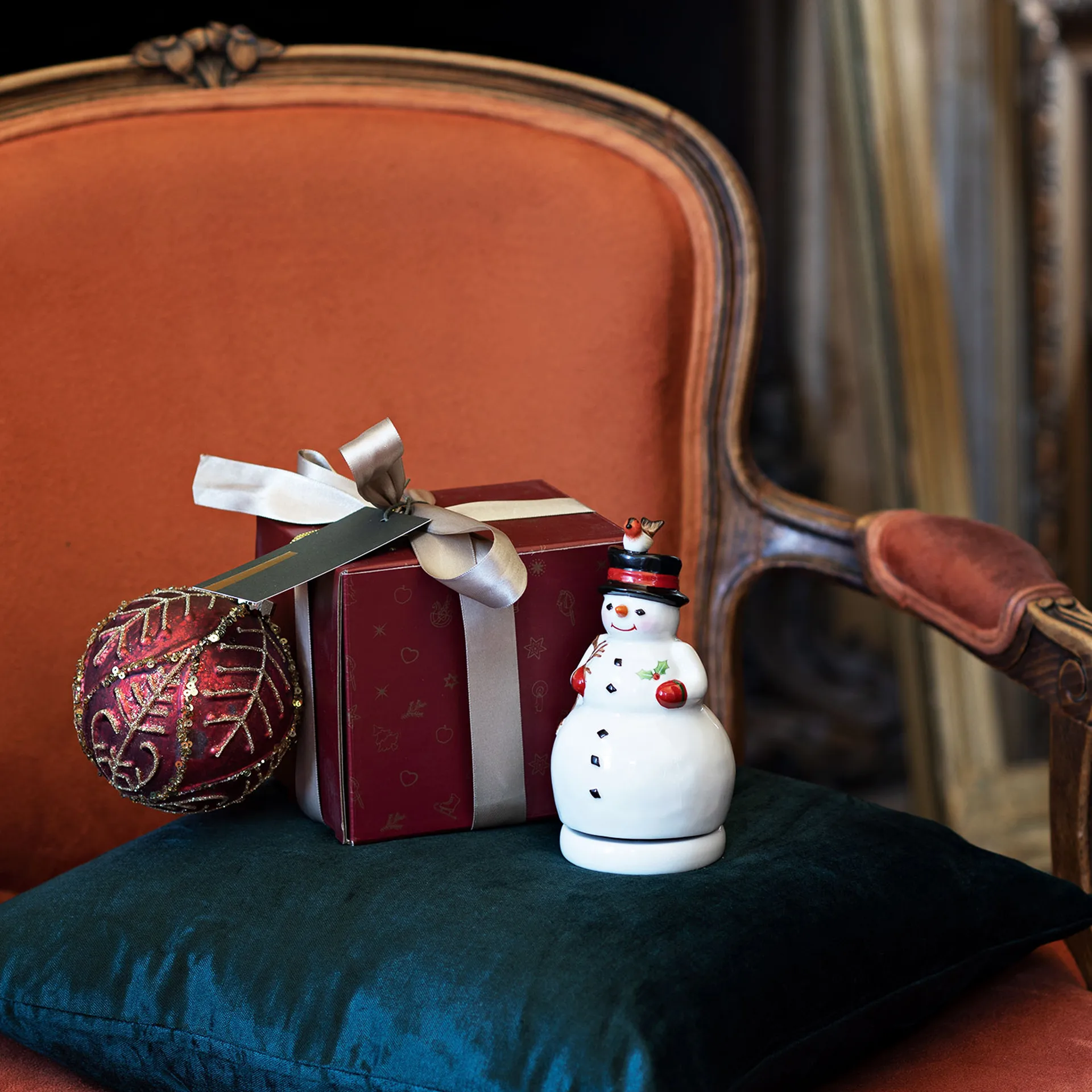 Nostalgic Melody soitin lumiukko, Valkoinen Villeroy & Boch