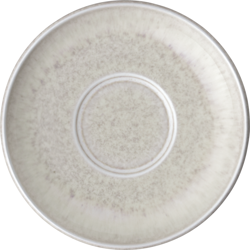 Villeroy & Boch Perlemor lautanen espressokupille 12,5 cm Beige