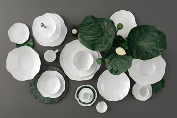 Pura espressokuppi ja aluslautanen - Valkoinen, 2 kpl - Villeroy & Boch