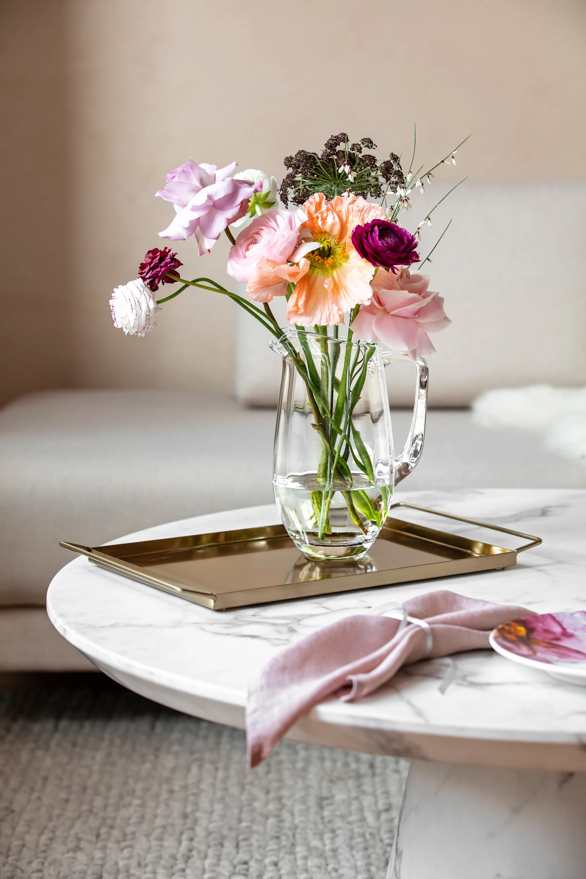 Rose Garden -karahvi 1,5 l, Kirkas Villeroy & Boch