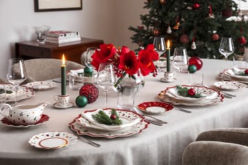 Toy´s Delight -kastikekannu 50 cl lautasella - Valko-punainen - Villeroy & Boch