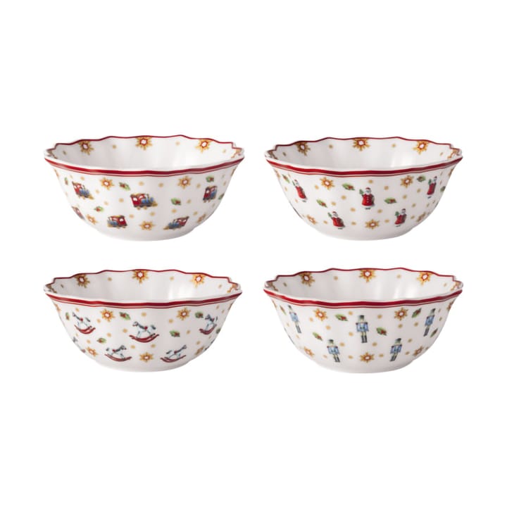 Toy's Delight kulho 4 osaa. - Valkoinen-punainen - Villeroy & Boch