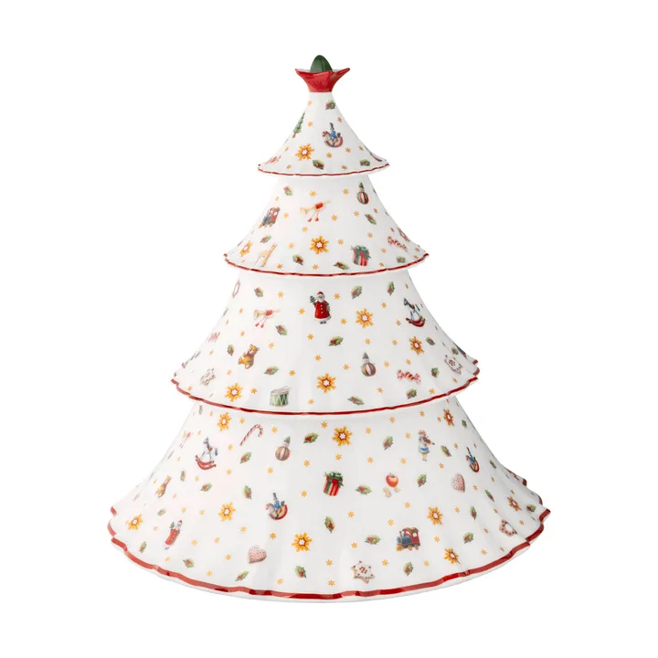 Toy's Delight säilytyspurkki puuta - Valkoinen-punainen, 4 kpl - Villeroy & Boch