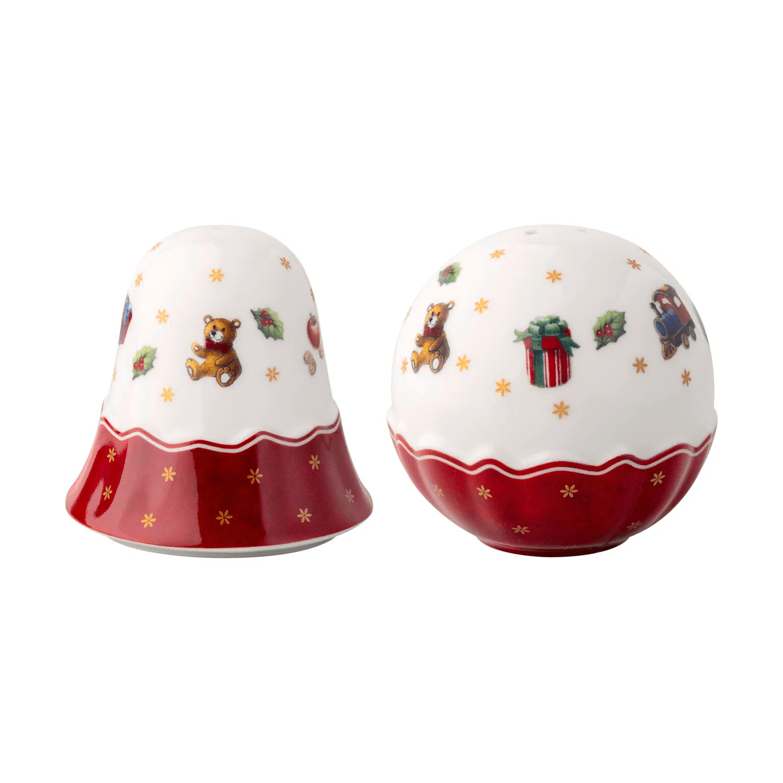 Toy's Delight suola- ja pippurisetti, Valkoinen-punainen, 2 osaa Villeroy & Boch