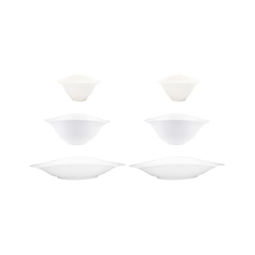 Vapiano kulhotrio 6-pakkaus - Valkoinen - Villeroy & Boch