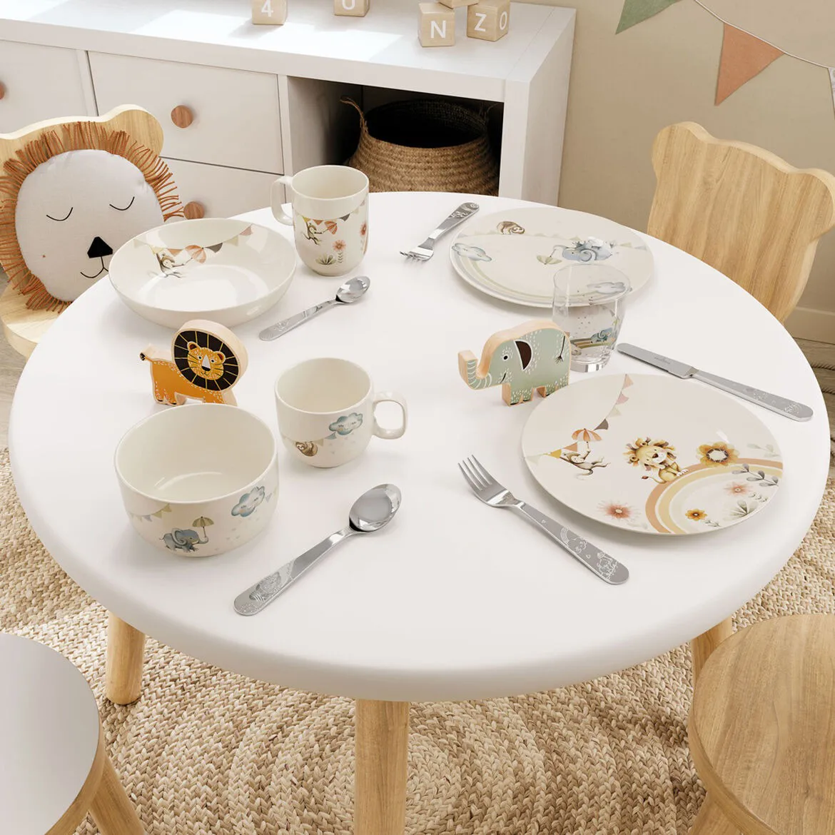 Walk like an Elephant lastenastiasto, 3 osaa Villeroy & Boch