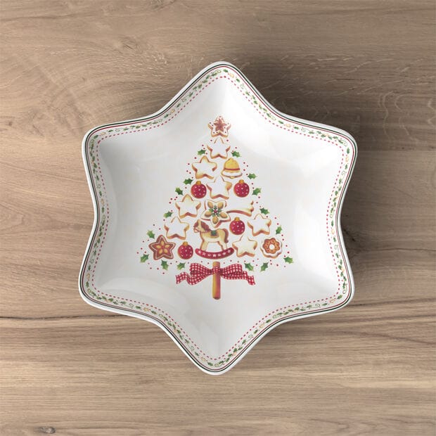 Winter Bakery Delight lautanen 24,5 cm - Tähti - Villeroy & Boch