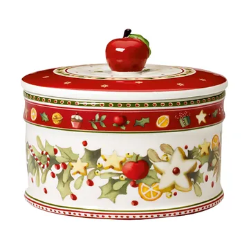 Winter Bakery keksipurkki M 0,55 L - Valko-punainen - Villeroy & Boch