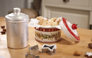 Winter Bakery keksipurkki M 0,55 L - Valko-punainen - Villeroy & Boch