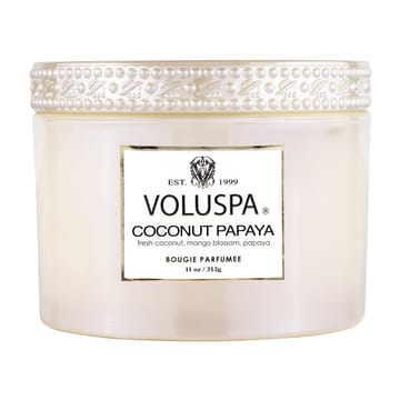 Boxed Corta Maison -tuoksukynttilä, 45 tuntia - Coconut Papaya - Voluspa