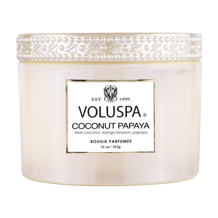 Boxed Corta Maison -tuoksukynttilä, 45 tuntia, Coconut Papaya Voluspa