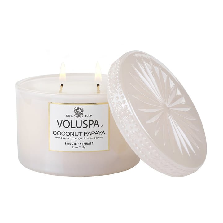 Boxed Corta Maison -tuoksukynttilä, 45 tuntia, Coconut Papaya Voluspa