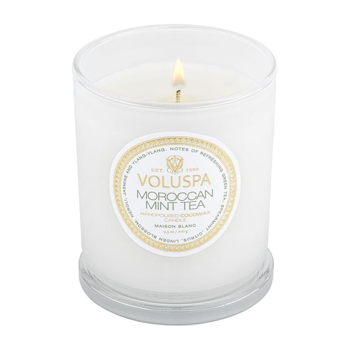 Classic Maison Blanc tuoksukynttilä 60 tuntia, Moroccan Mintun Tea Voluspa