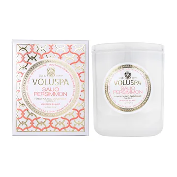Classic Maison Blanc tuoksukynttilä 60 tuntia - Saijo Persimmon - Voluspa