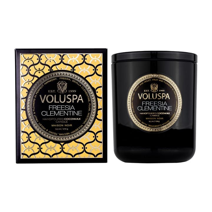 Classic Maison Noir tuoksukynttilä 60 tuntia - Freesia Clementine - Voluspa