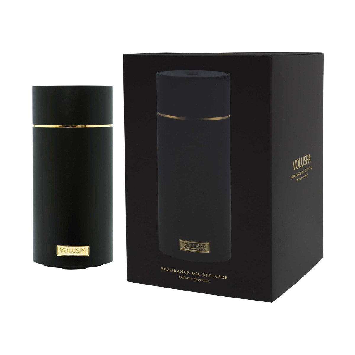 Voluspa Japonica Ultrasonic -diffuuseri Black | Skandinaavinen Sisustus | Tuoksukynttilät & Tuoksutikut | Musta