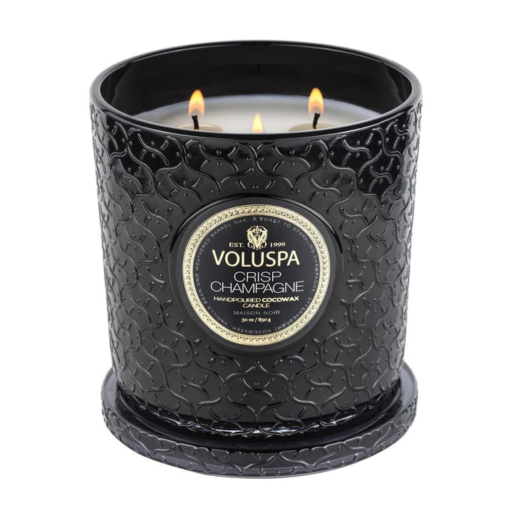 Maison Noir Luxe -tuoksukynttilä 80 tuntia, Crisp Champagne Voluspa
