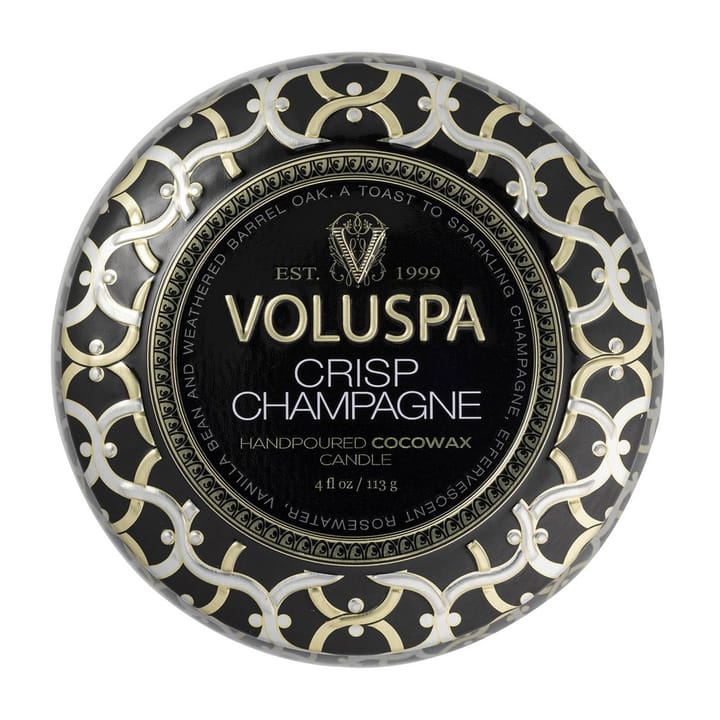 Maison Noir Mini Tin tuoksukynttilä 25 tuntia - Crisp Champagne - Voluspa