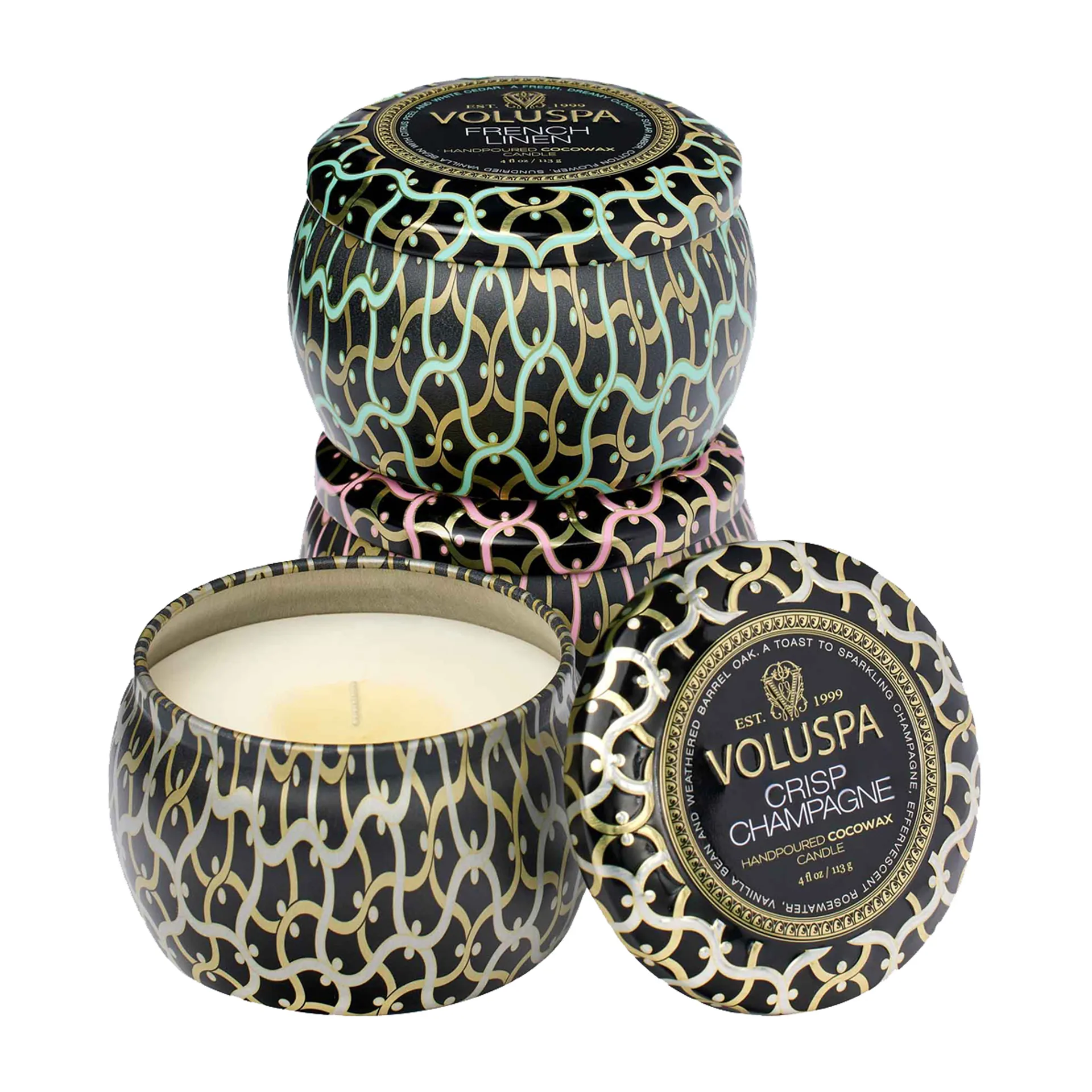 Maison Noir Minitin gåvosetti 3-pack, 2022 Voluspa