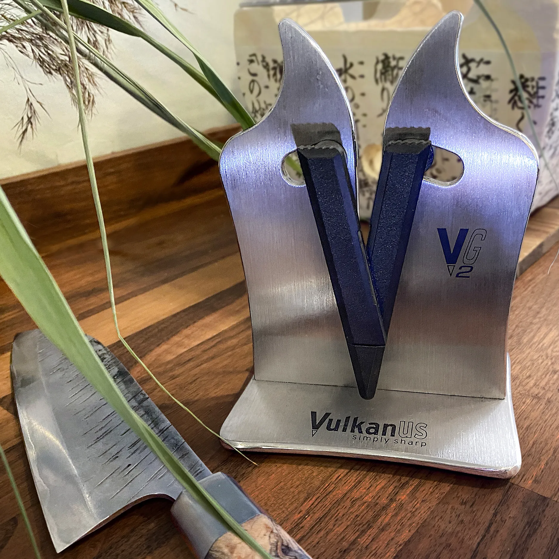 Vulkanus VG2 Professional -veitsenteroitin, Ruostumaton teräs Vulkanus