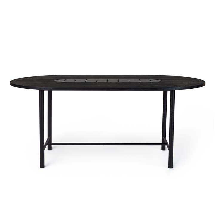 Be My Guest -pöytä 180 cm - Mustaöljytty tammi-musta - Warm Nordic