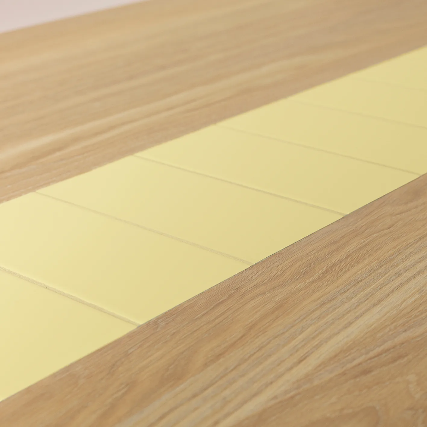 Be My Guest -pöytä 220 cm, Valkoöljytty tammi-keltainen Warm Nordic