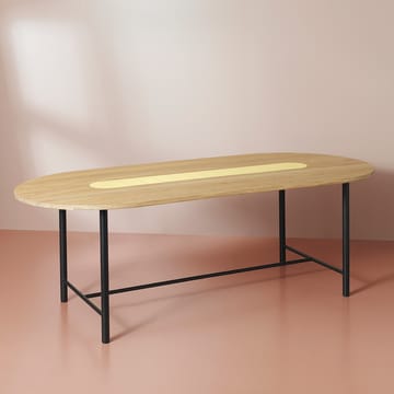 Be My Guest -pöytä 220 cm - Valkoöljytty tammi-keltainen - Warm Nordic