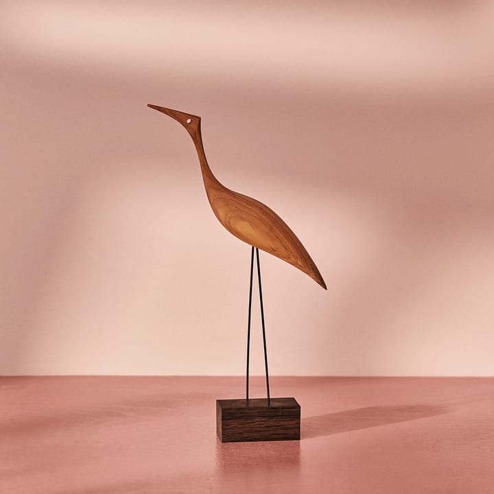 Beak Bird -koriste - Tall Heron - Warm Nordic
