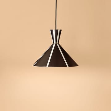 Bloom riippuvalaisin - Black noir/warm white, stripe - Warm Nordic