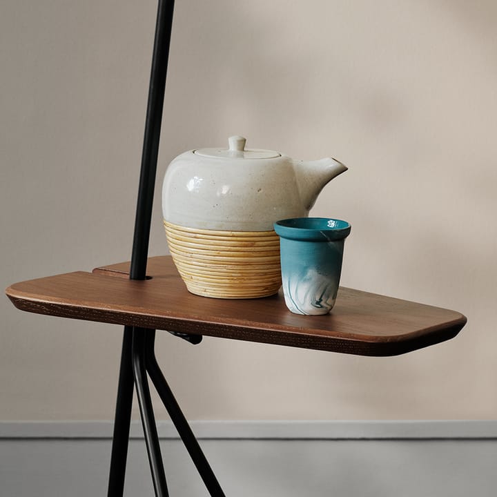 Cone lattiavalaisin - Warm white, tiikkipöytä, messinkiyksityiskohdat - Warm Nordic