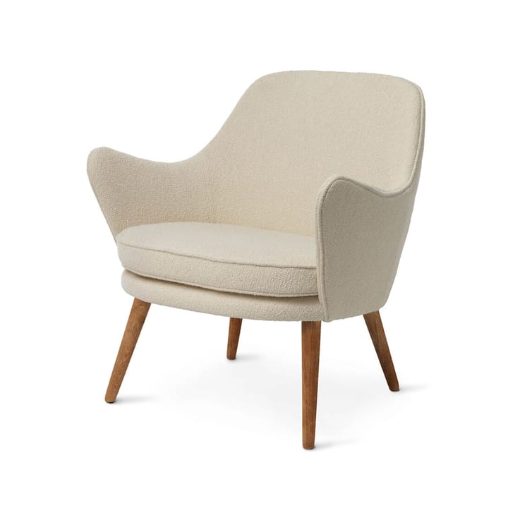 Dwell loungetuoli - Barnum24 cream-jalat savutammea - Warm Nordic